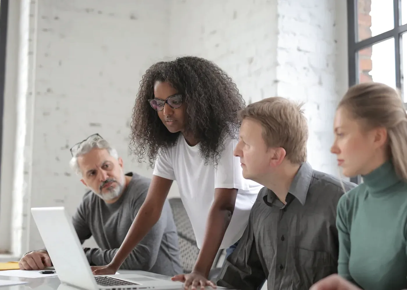 SEO and growth professionals reviewing search performance and analytics