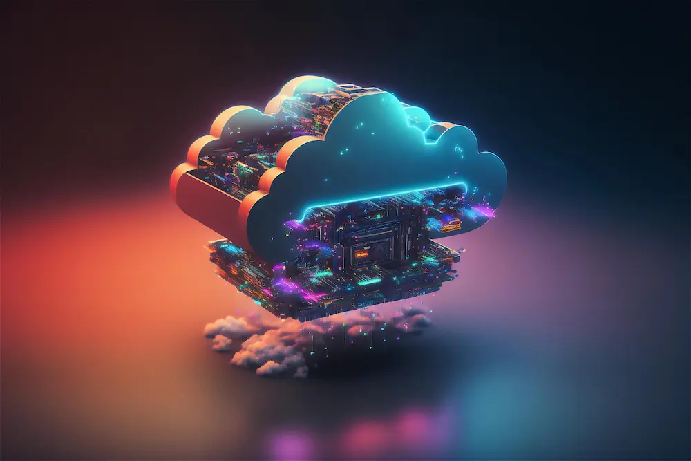 Cloud infrastructure specialists reviewing secure cloud architecture