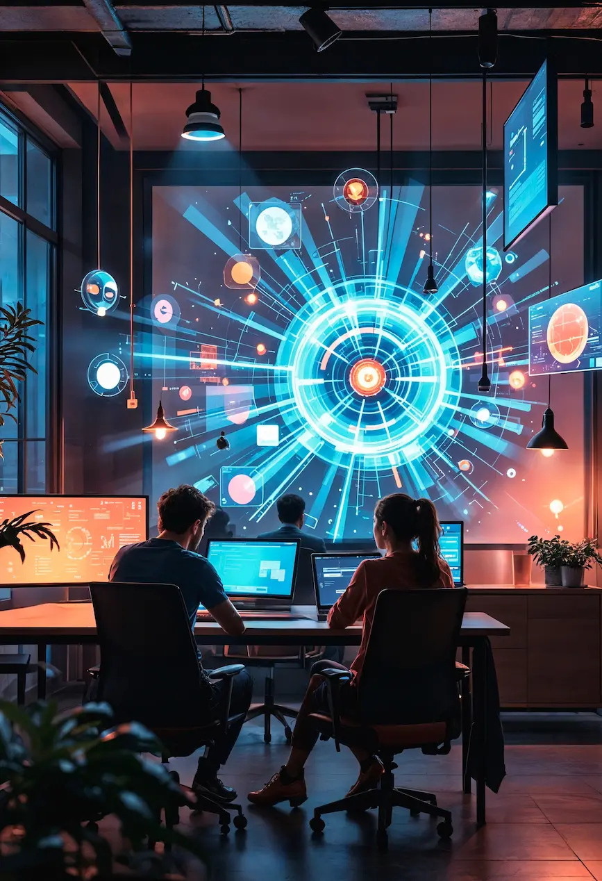 Creatricx remote technology and digital delivery professionals collaborating