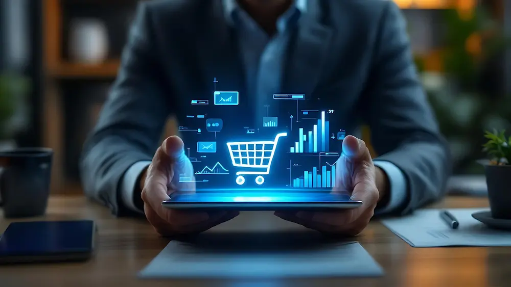 E-commerce specialists optimizing an online shopping experience