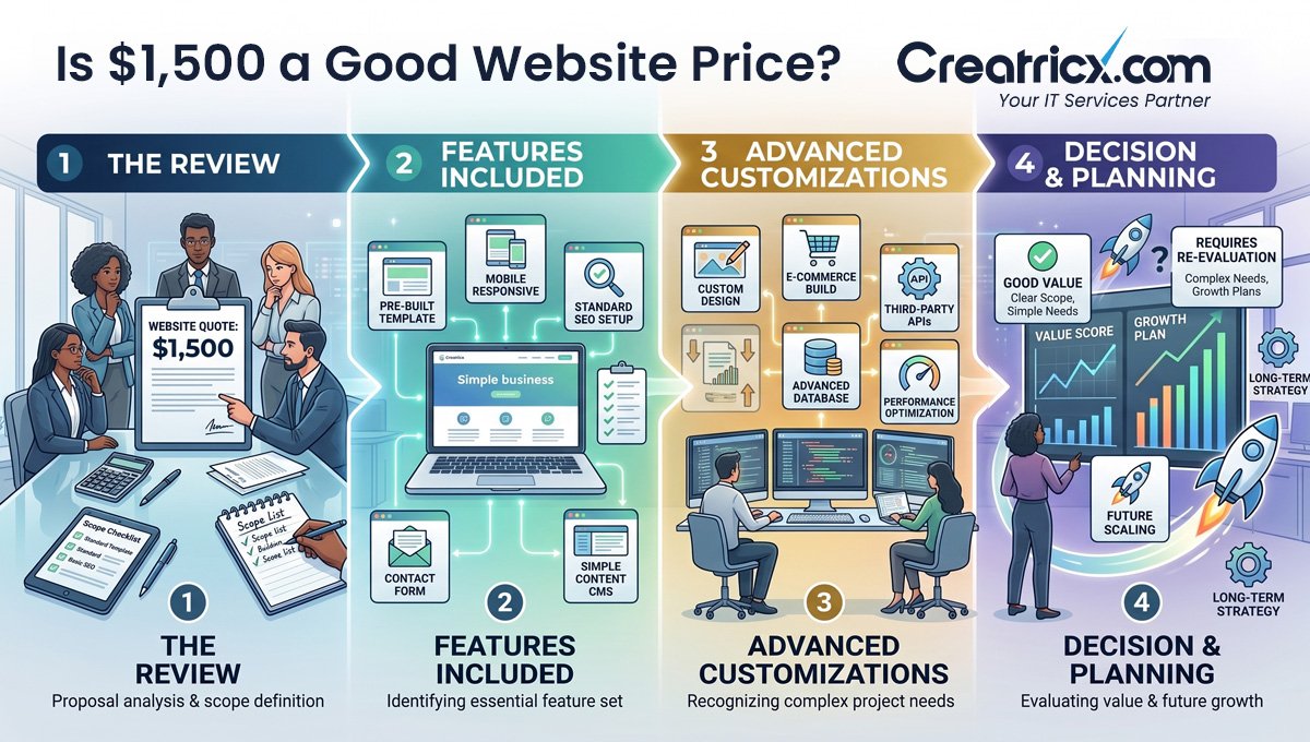 Is $1,500 a Good Price for a Website? 