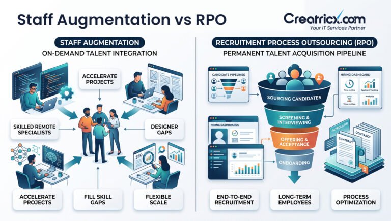 What Is the Difference Between Staff Augmentation and RPO?