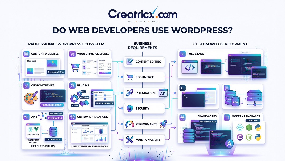 Do Web Developers Use WordPress?