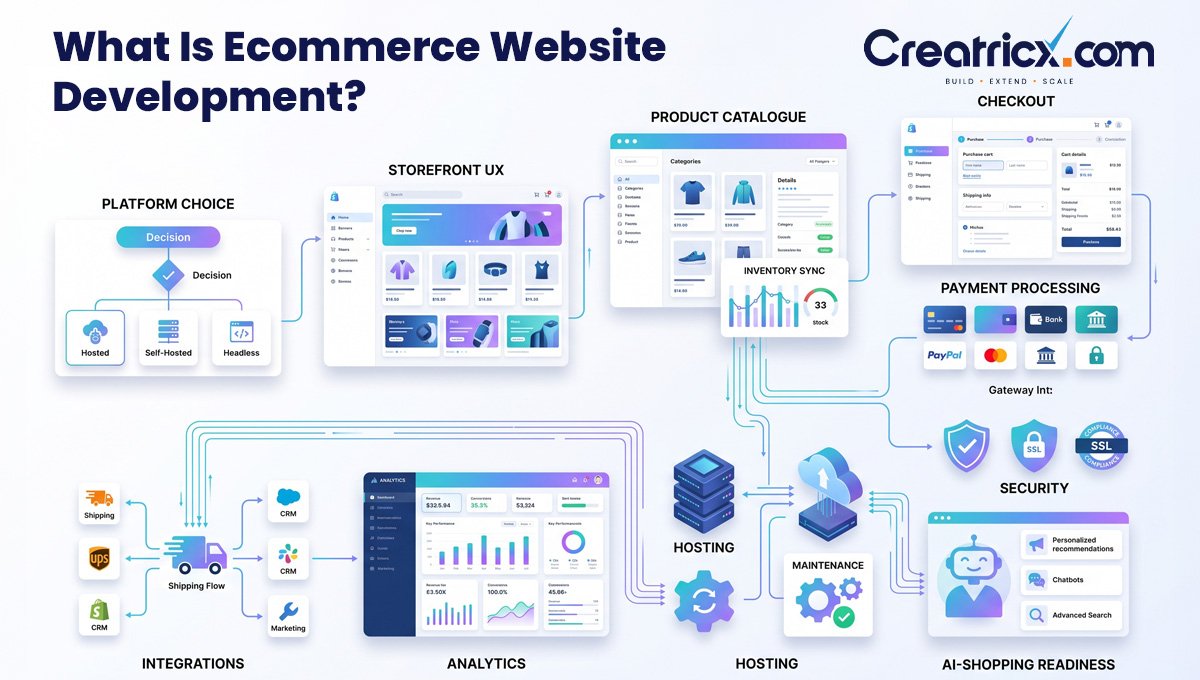 What Is Ecommerce Website Development?